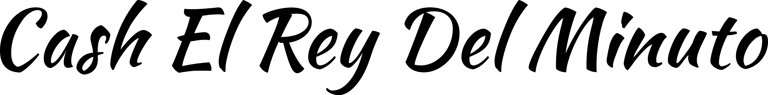 Cash El Rey Del Minuto logo