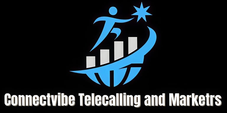 Connectvibe telecalling and Marketrs logo