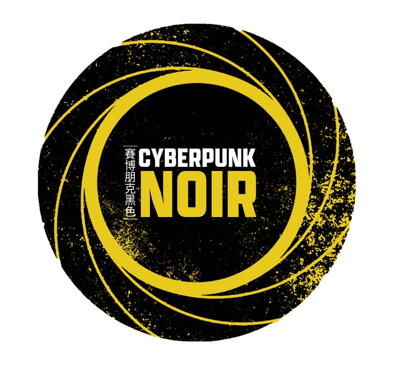 cyberpunk noir logo