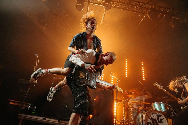 The Hunna / Trabendo, Paris / Concert