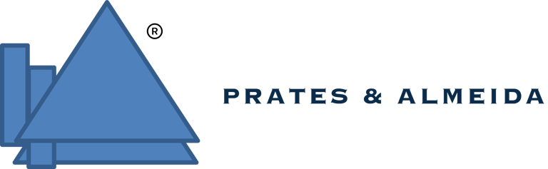 Prates e Almeida Construções logo