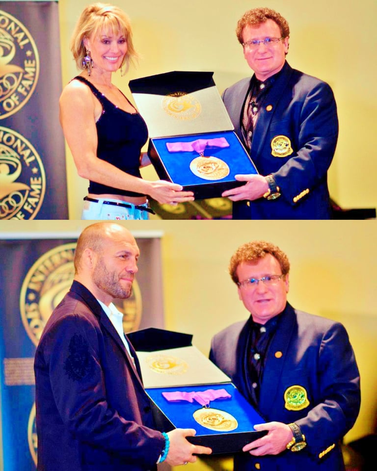 Dr. Goldman founded the International Sports Hall of Fame with Randy Couture and Cory Everson