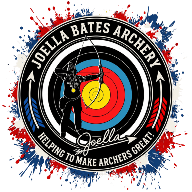 Joella Bates Archery - Archery Lessons - Coaching - Training logo