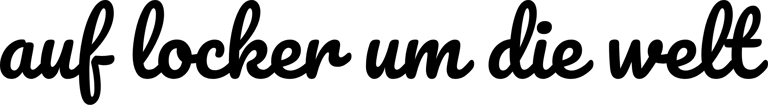 Auf locker um die Welt logo