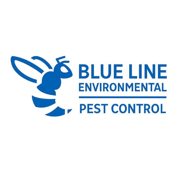 Blue Line Environmental Pest Control logo