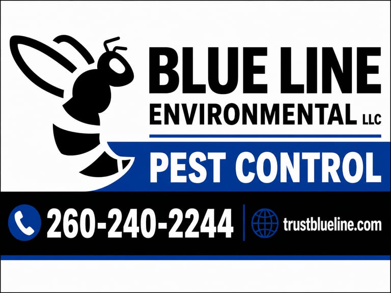 Blue Line Environmental Pest Control logo