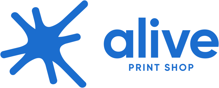 Alive Print Shop logo