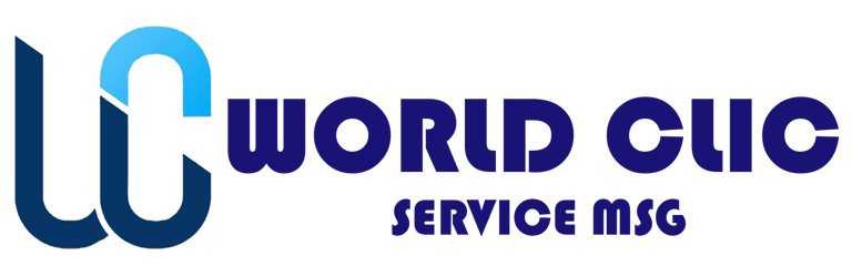 WORLD CLIC SERVICE MSG logo