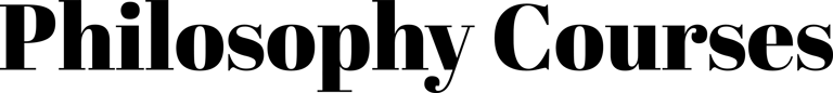 Philosophy Courses logo