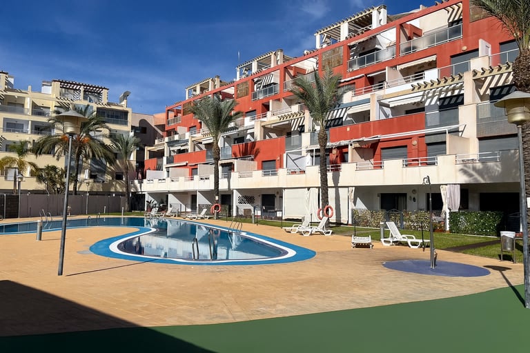 Zona de piscinas