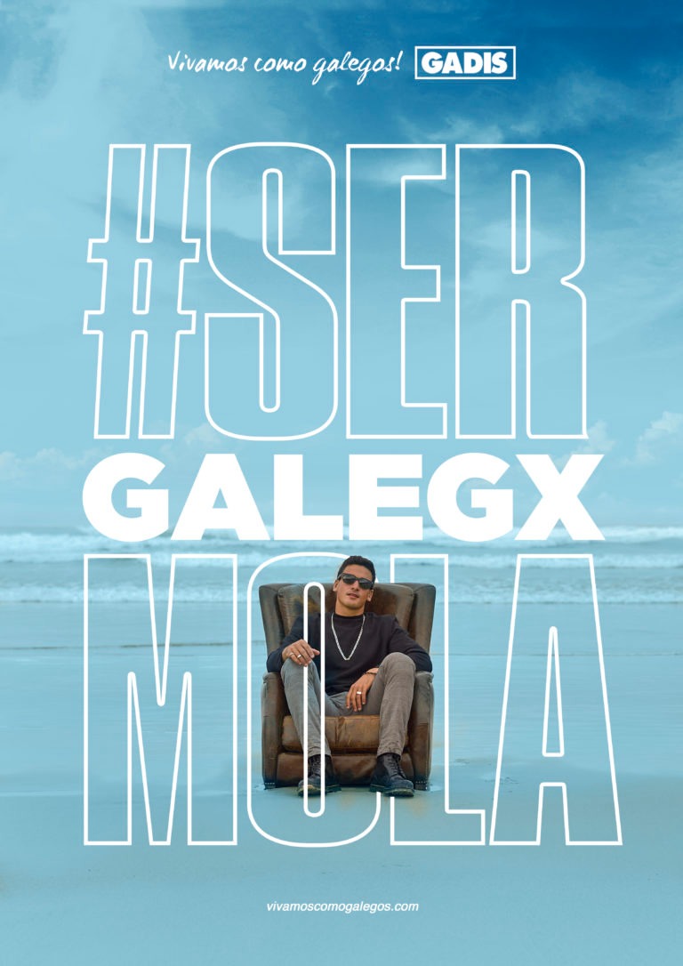 Anuncio Gadis. Ser galego mola