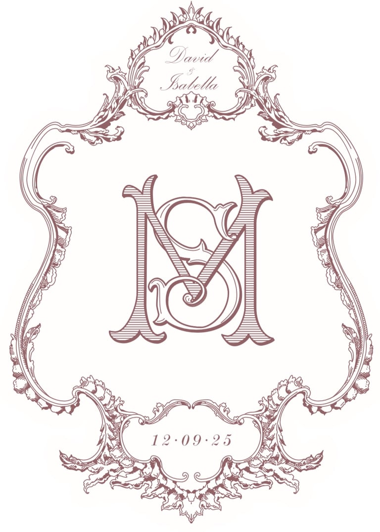 Boda sandra y miguel 2025 logo