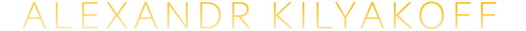 Alexandr Kilyakoff | Game, Art and Creative Director logo
