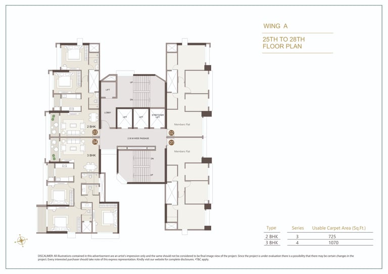FLOOR PLAN KOLTE PATIL VIVERE GOREGAON WEST, KOLTE PATIL GOREGAON WEST, KOLTE PATIL BANGUR NAGAR