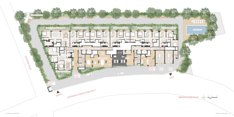 FLOOR PLAN AVANT PARK WEST VILE PARLE WEST, AVANT VILE PARLE WEST, PARK WEST VILE PARLE