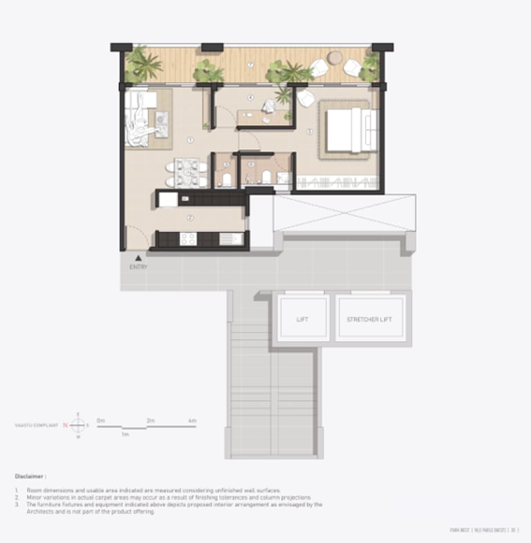 FLOOR PLAN AVANT PARK WEST VILE PARLE WEST, AVANT VILE PARLE WEST, PARK WEST VILE PARLE