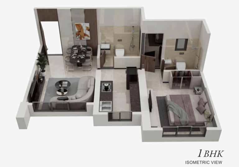 FLOOR PLANS BALAJI SERENITY VINAY NAGAR MIRA ROAD EAST