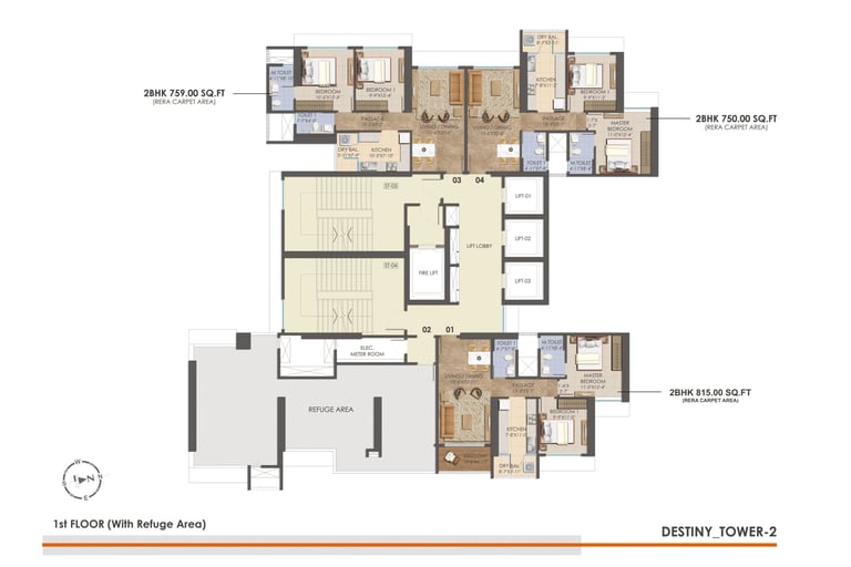 FLOOR PLANS ASMI LEGACY GOREGAON EAST, ASMI ROOTS GOREGAON EAST, CODEWORD ROOTS, JAWAHAR NAGAR, GOREGAON EAST