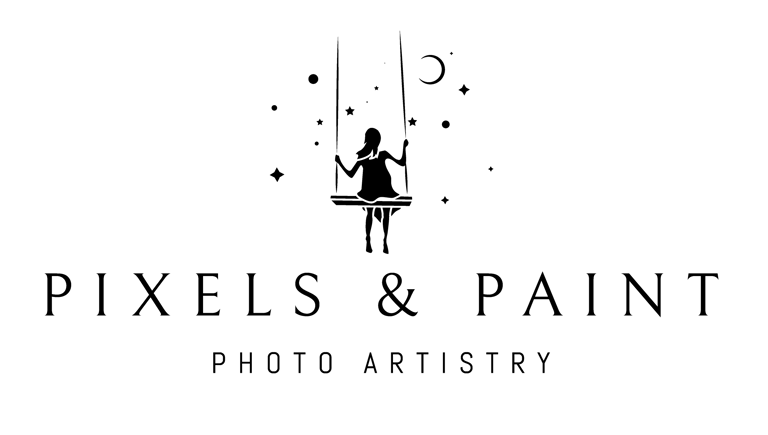 Pixels and Paint logo