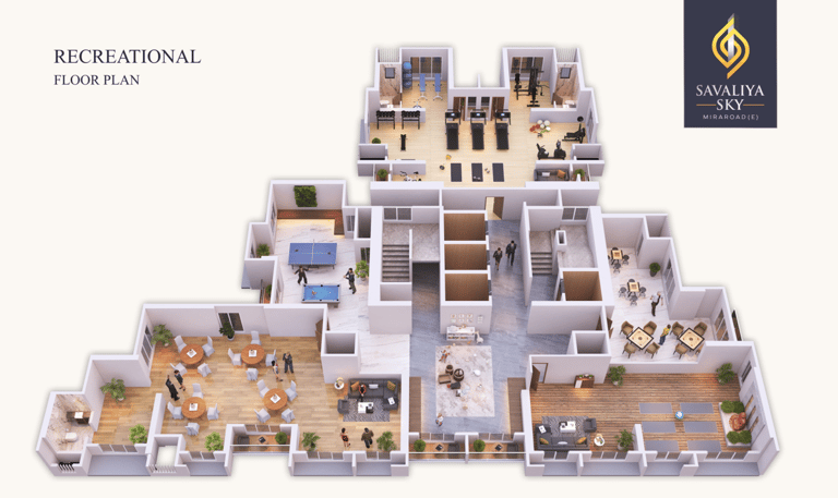 Amenities savaliya sky mira road east, savaliya sky kanakia, savaliya sky mira road e