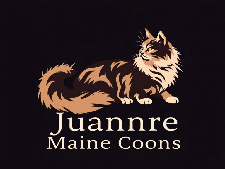 Juannre Maine Coons based in South Wales, we are small hobby breeders affiliated with the GCCF.  Please visit our Nursery page to see our current AVAILABLE Main Coon kittens.   logo