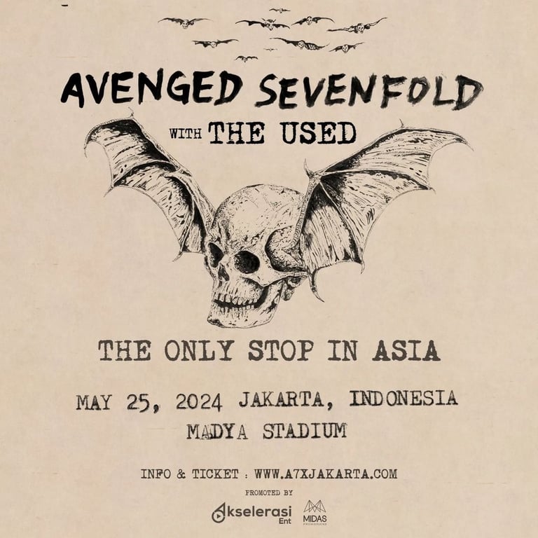 A7x (Avenged Sevenfold) - Akselerasi Entertainment