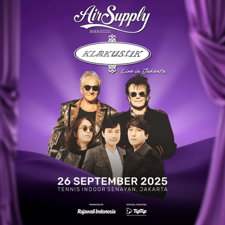 Air Supply 2025 - Rajawali Indonesia