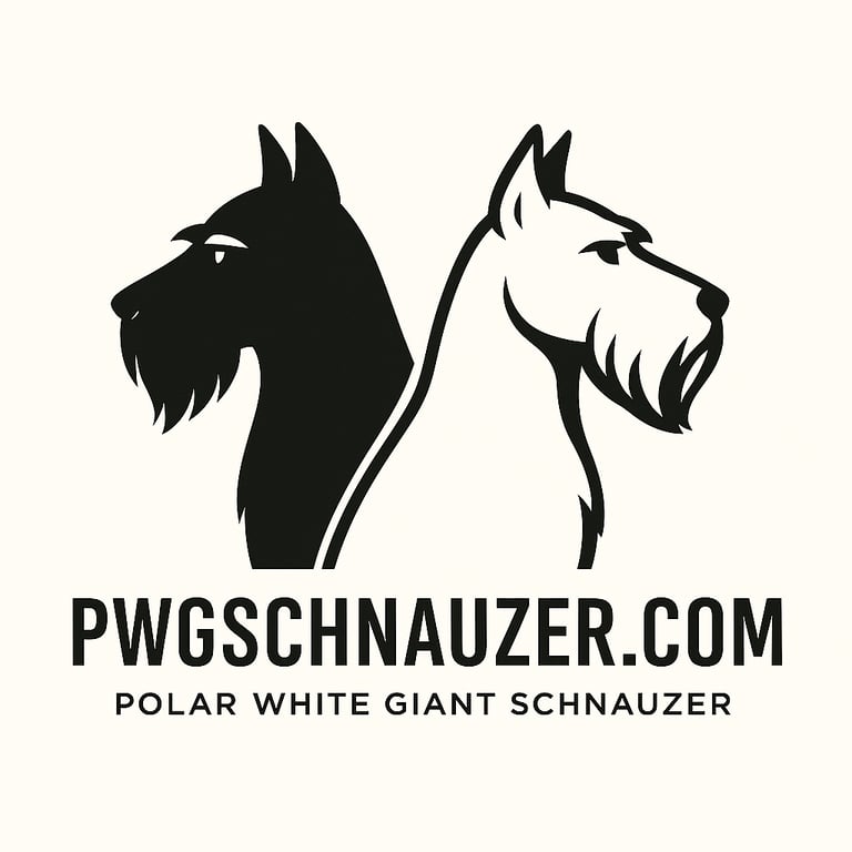 Polar White Giant Schnauzer logo