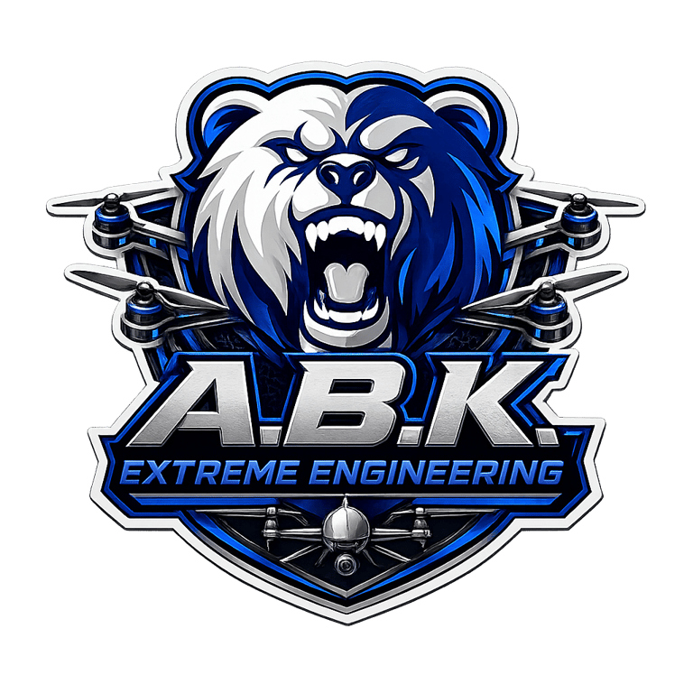 A.B.K EXTREME ENGINEERING logo