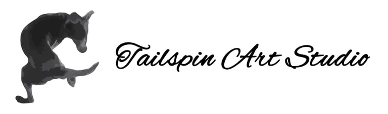 Tailspin Art Studio logo