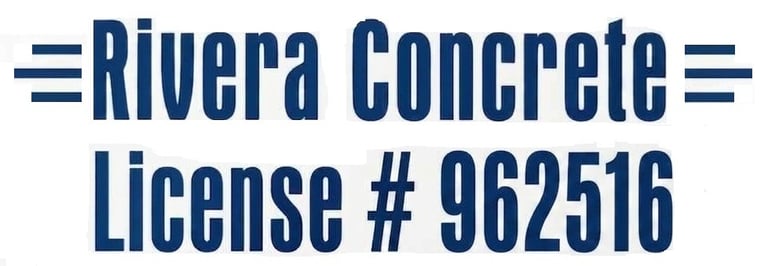 Rivera Concrete Co logo