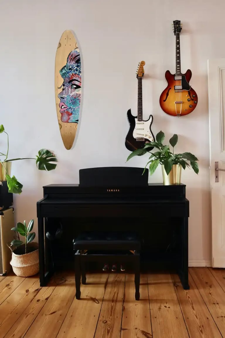 Efin art on wall