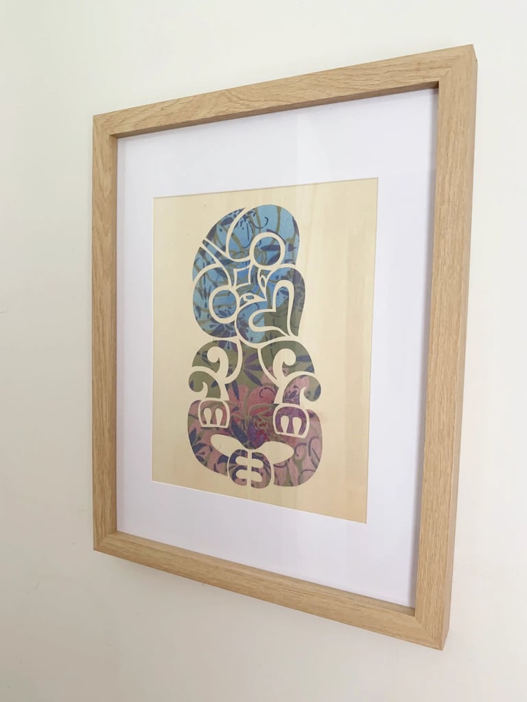 Efin art on wall