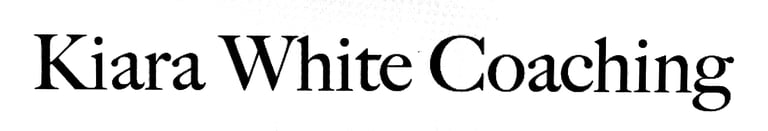 Kiara White Coaching logo