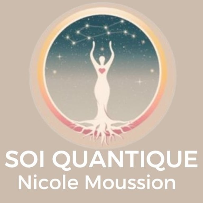 Nicole Moussion Soi Quantique : Hypnose régressive Quantique, Bioénergie Géobiologie Antenne de Lecher, Formations logo