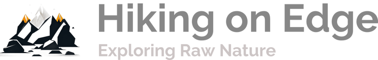 Hiking on edge logo