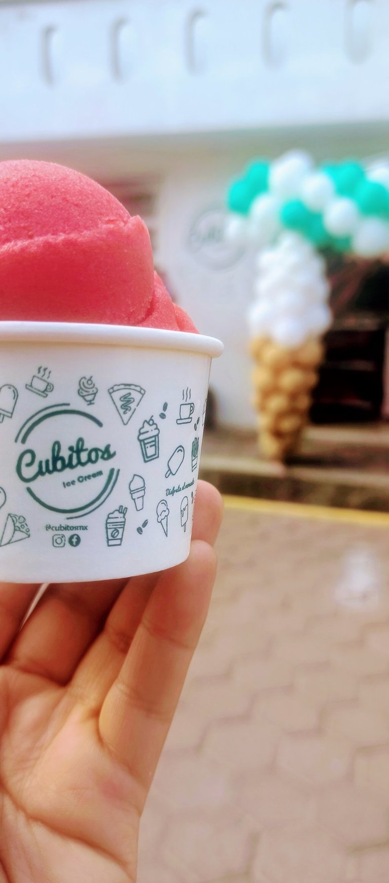 Nieve de fresa