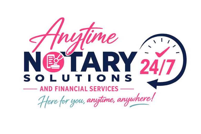 Anytime Notary Solutions logo