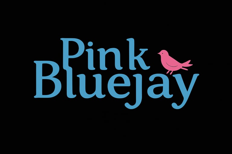 Pink Blue Jay logo