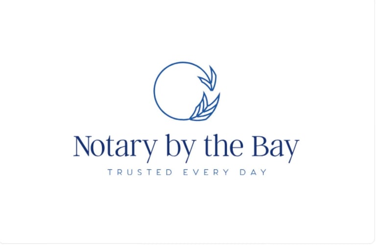 Notary by the Bay logo