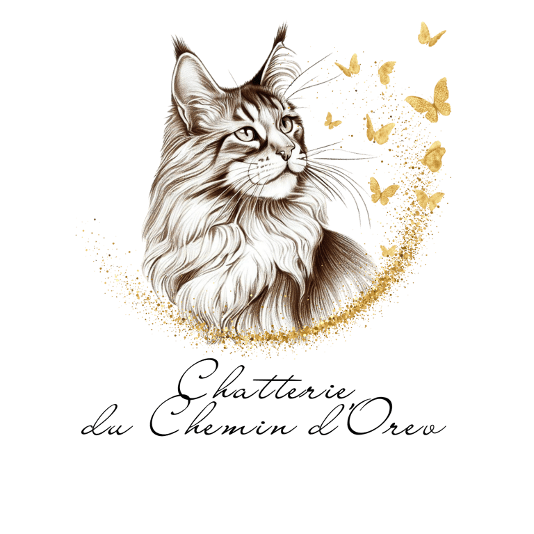 chatterie du chemin d'orev' elevage familial maine coon logo