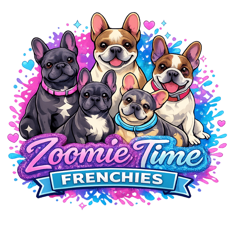 Zoomie Time Frenchies logo
