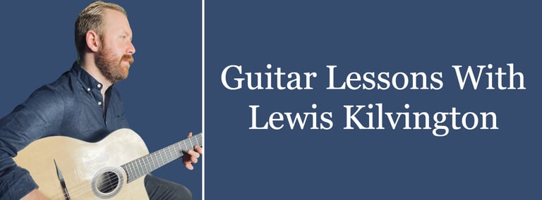 Lewis Kilvington Guitarist logo