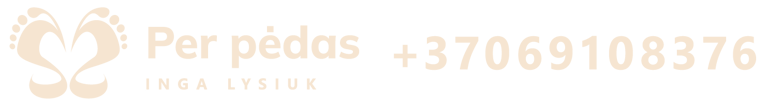 Per pėdas logo
