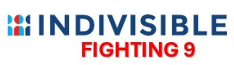 Indivisible Fighting 9 logo