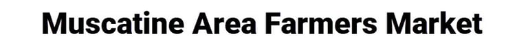Muscatine Area Farmers Market logo