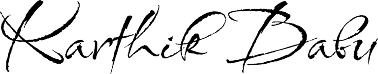 Karthik Babu logo