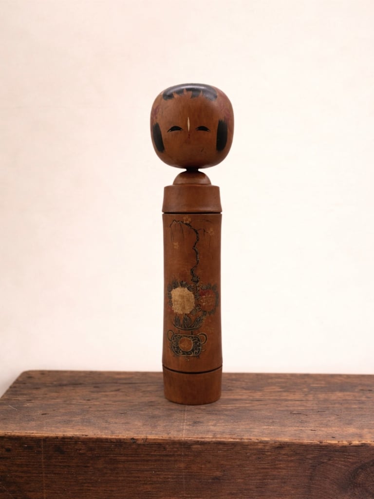 Japanese Kokeshi Figures and Dolls
