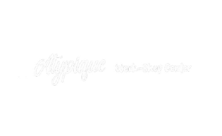 atypique workshop center logo