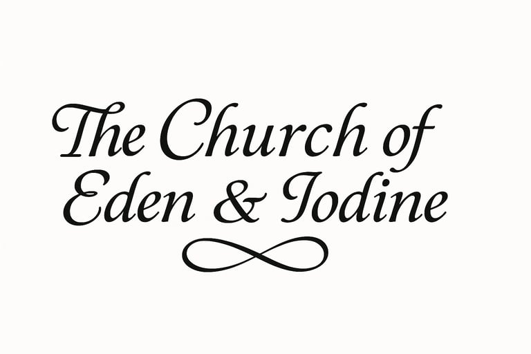 Church of Eden & Iodine logo